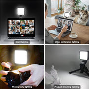VLOGLITE W49S Adjustable Brightness Mini Beauty Video Light Photography Live Streaming LED Fill Light