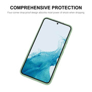 For Samsung Galaxy S24+ 5G ENKAY Liquid Silicone Soft Shockproof Phone Case(Beige)