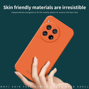 For OnePlus 12 MOFI Qin Series Skin Feel All-inclusive PC Phone Case(Black)