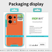 For OnePlus 12 MOFI Qin Series Skin Feel All-inclusive PC Phone Case(Beige)
