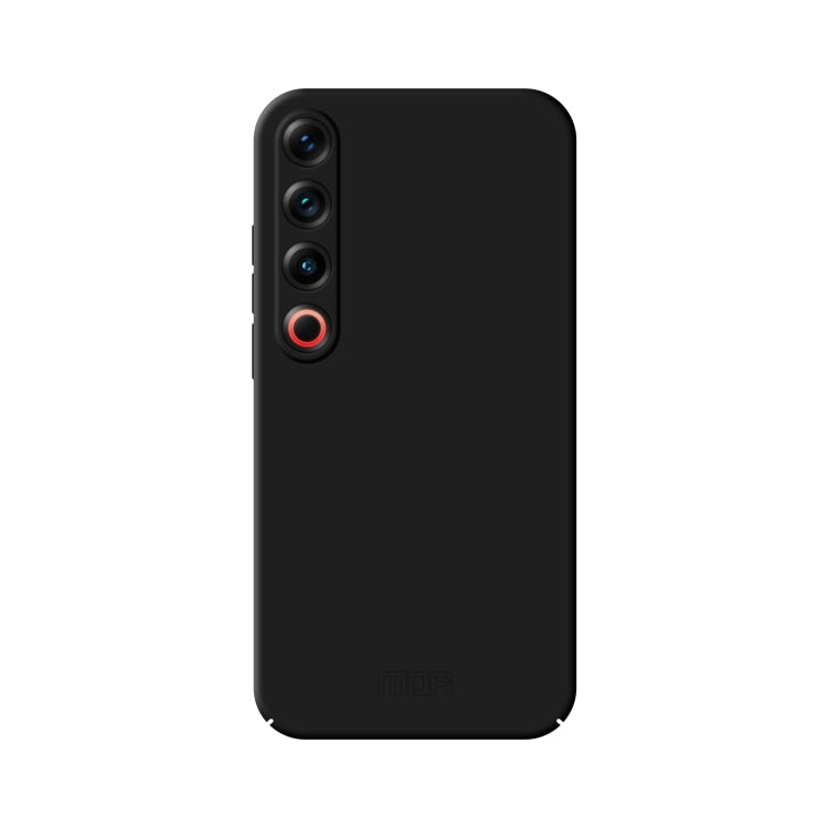 For Meizu 21 Pro MOFI Qin Series Skin Feel All-inclusive PC Phone Case(Black)