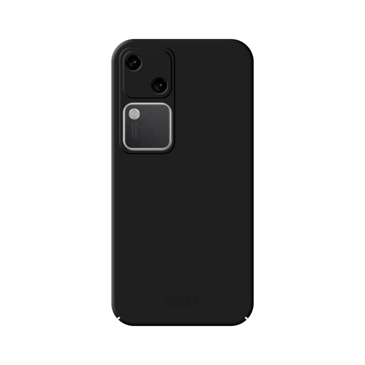 For vivo S18 MOFI Qin Series Skin Feel All-inclusive PC Phone Case(Black)