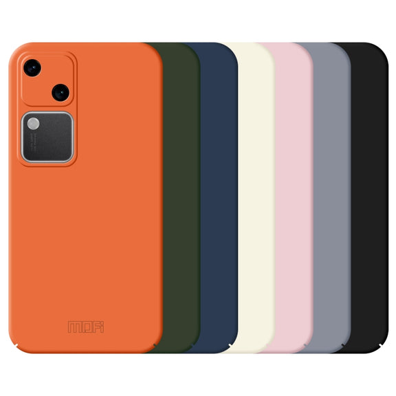 For vivo S18 MOFI Qin Series Skin Feel All-inclusive PC Phone Case(Blue)