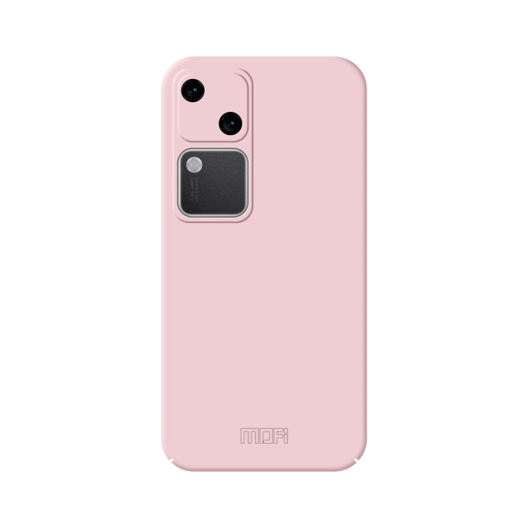 For vivo S18 MOFI Qin Series Skin Feel All-inclusive PC Phone Case(Pink)