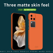 For vivo S18 Pro MOFI Qin Series Skin Feel All-inclusive PC Phone Case(Black)