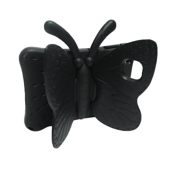 For Honor Pad X8 / X6 /7 Butterfly Bracket Kids EVA Shockproof Tablet Case(Black)