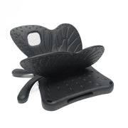 For Honor Pad X8 / X6 /7 Butterfly Bracket Kids EVA Shockproof Tablet Case(Black)