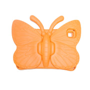 For Honor Pad X8 / X6 /7 Butterfly Bracket Kids EVA Shockproof Tablet Case(Orange)