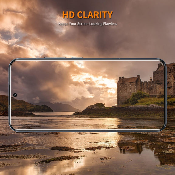 For OPPO A2 2pcs ENKAY 9H Big Arc Edge High Aluminum-silicon Tempered Glass Film