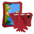 For iPad Pro 11 2024 360 Rotation Aircraft Holder EVA Shockproof Tablet Case(Red) - iPad Pro 11 2024 Cases by PMC TechLife | Online Shopping South Africa | PMC TechLife | Buy Now Pay Later Mobicred