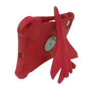 For iPad Pro 11 2024 360 Rotation Aircraft Holder EVA Shockproof Tablet Case(Red)