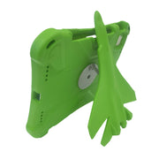 For iPad Pro 11 2024 360 Rotation Aircraft Holder EVA Shockproof Tablet Case(Green)