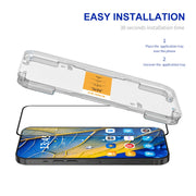 For Google Pixel 9 Pro ENKAY Easy Install High Alumina Silicon Full Glass Film
