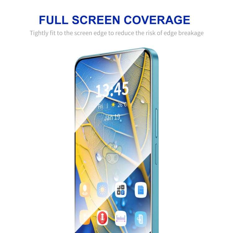 For Google Pixel 9 Pro ENKAY Easy Install High Alumina Silicon Full Glass Film