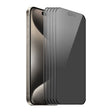 For iPhone 15 Pro Max 5pcs ENKAY Hat-Prince 360 Degree Anti-peeping Privacy Full Screen Tempered Glass Film - free shipping - PMC TechLife - Order now!