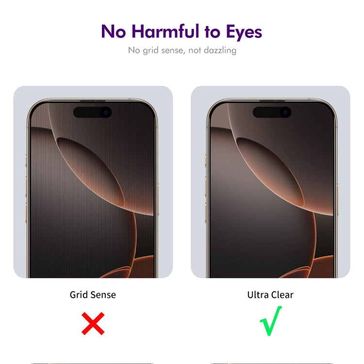 For iPhone 16 Pro Max ENKAY Easy Install Anti-peeping Privacy Full Screen Tempered Glass Film