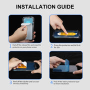 For iPhone 16 Pro Max ENKAY Easy Install Anti-peeping Privacy Full Screen Tempered Glass Film