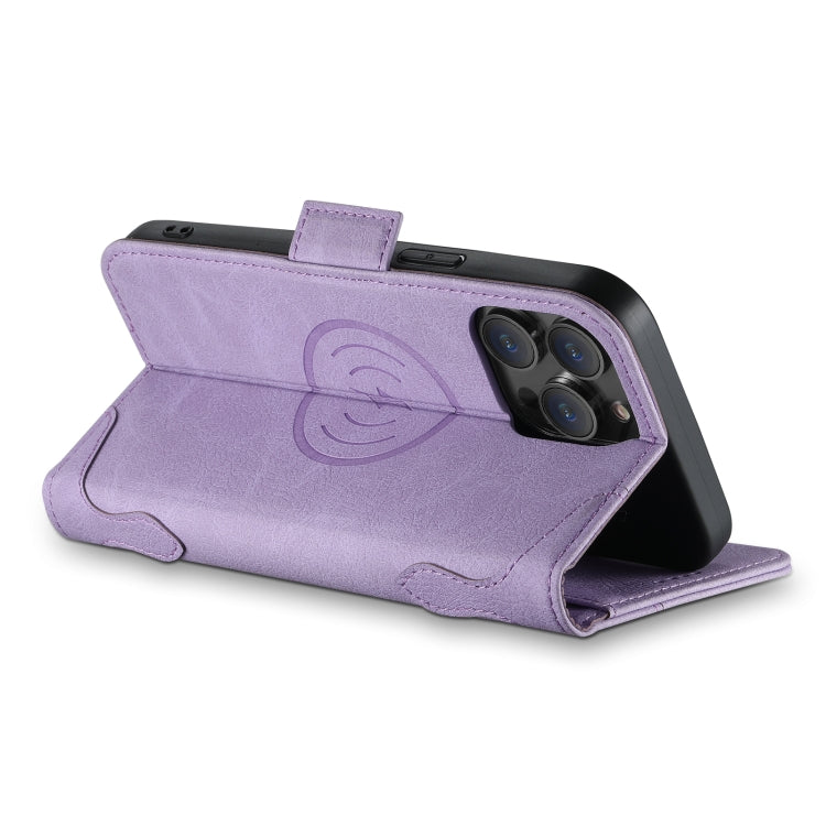 For iPhone 14 Plus SUTENI J07 Multifunctional Horizontal Flip Magsafe Leather Phone Case(Purple)