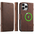 For iPhone 16 Pro Max SUTENI J07 Multifunctional Horizontal Flip Magsafe Leather Phone Case(Brown) - free shipping - PMC TechLife - Order now!