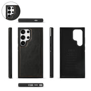 For Samsung Galaxy S24+ 5G Crossbody Multi-functional Zipper Wallet Leather Phone Case(Black)