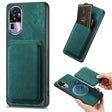 For OPPO Reno10 Pro+ Retro Leather Card Bag Magnetic Phone Case(Green) - OPPO Cases by PMC TechLife | Online Shopping South Africa | PMC TechLife | Buy Now Pay Later Mobicred