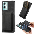 For OPPO A79 5G Retro Leather Card Bag Magnetic Phone Case(Black) - OPPO Cases by PMC TechLife | Online Shopping South Africa | PMC TechLife | Buy Now Pay Later Mobicred