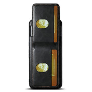 For Google Pixel 8a Suteni H03 Oil Wax Leather Wallet Stand Back Phone Case(Black)