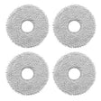 JUNSUNMAY 4pcs Washable Mop Pads Replacement for ECOVACS DEEBOT X1 Turbo / X2 Omni / T20 Pro(Grey) - free shipping - PMC TechLife - Order now!