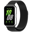For Samsung Galaxy Fit 3 Milanese Metal Steel Mesh Watch Band(Black) - Watch Bands by PMC TechLife | Online Shopping South Africa | PMC TechLife