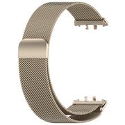 For Samsung Galaxy Fit 3 Milanese Metal Steel Mesh Watch Band(Starlight)