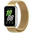 For Samsung Galaxy Fit 3 Milanese Metal Steel Mesh Watch Band(Gold) - Watch Bands by PMC TechLife | Online Shopping South Africa | PMC TechLife