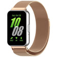 For Samsung Galaxy Fit 3 Milanese Metal Steel Mesh Watch Band(Rose Gold) - free shipping - PMC TechLife - Order now!