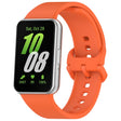 For Samsung Galaxy Fit 3 SM-R390 Solid Color Buckle Silicone Watch Band(Orange) - Watch Bands by PMC TechLife | Online Shopping South Africa | PMC TechLife