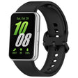 For Samsung Galaxy Fit 3 SM-R390 Solid Color Buckle Silicone Watch Band(Black) - Watch Bands by PMC TechLife | Online Shopping South Africa | PMC TechLife