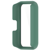 For Samsung Galaxy Fit 3 SM-R390 PC + Tempered Glass Film Integrated Watch Protective Case(Green)