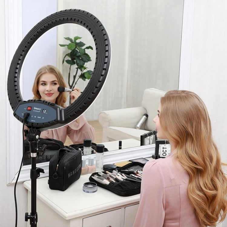 JMARY FM-19RS Photography LED Ring Fill Light 19-inch Touch Control Beauty Light(US Plug)