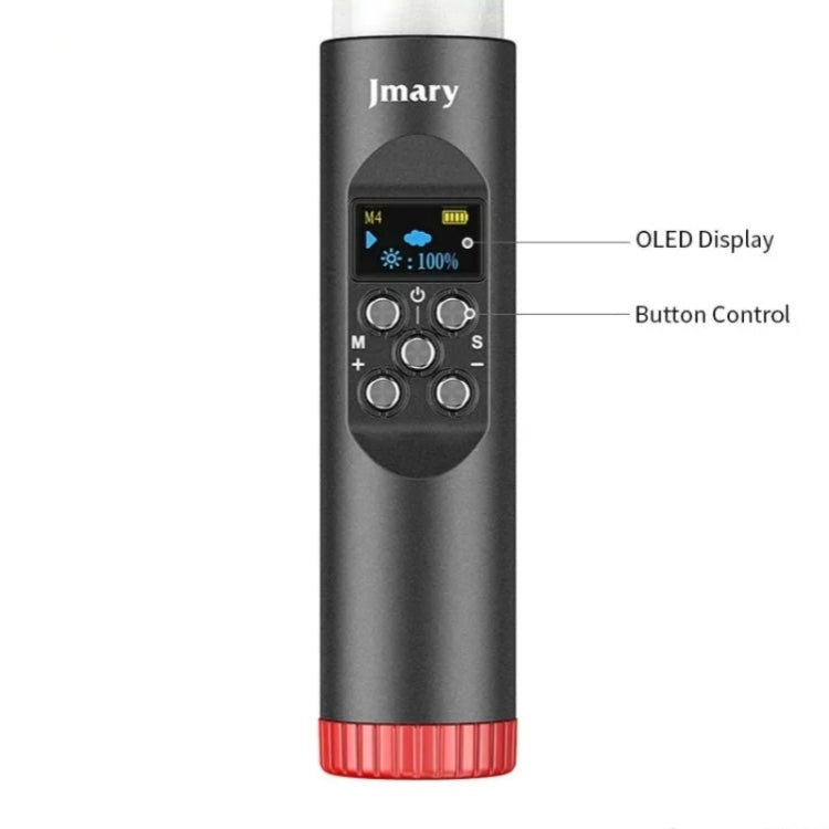JMARY FM-128RGB Handheld LED Fill Light Outdoor Photography Light Water-resistant RGB Light Stick