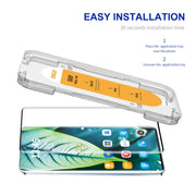 For Honor Magic6 ENKAY Easy Install Hot Bending Side Glue Tempered Glass Film