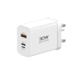 PD30W USB-C / Type-C + 8 Pin + USB-A Reverse Charger Suitable for iPhone Series(UK Plug) - free shipping - PMC TechLife - Order now!