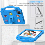 For Blackview Oscal Pad 15 2023 10.36/Tab 11 Handle Kickstand Children EVA Shockproof Tablet Case(Sky Blue)