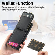 For Samsung Galaxy S24 Ultra 5G Litchi Leather Oil Edge Ring Zipper Wallet Back Phone Case(Black)