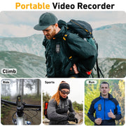 L11 Action Cam Sport DV Video Recording Pocket Camera 0.96 inch 1080P Mini Camera(Black)