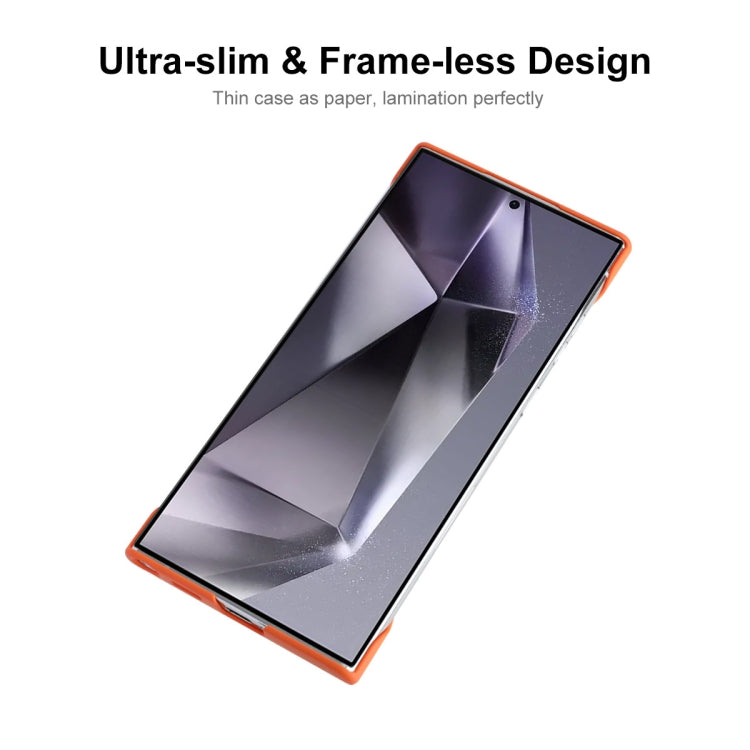 For Samsung Galaxy S24 Ultra 5G ENKAY Matte Frameless Hard PC Case(Black)