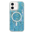 For iPhone 11 Shell Texture Multicolor MagSafe TPU Phone Case(Sky Blue) - iPhone 11 Cases by PMC TechLife | Online Shopping South Africa | PMC TechLife