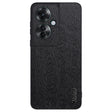 For OPPO Reno11 F Tree Bark Leather Shockproof Phone Case(Black) - Reno11 F Cases by PMC TechLife | Online Shopping South Africa | PMC TechLife | Buy Now Pay Later Mobicred