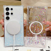 For Samsung Galaxy S23 5G Explosive Flash Gradient MagSafe TPU Phone Case(Colour)