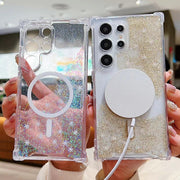 For Samsung Galaxy S23 5G Explosive Flash Gradient MagSafe TPU Phone Case(Colour)
