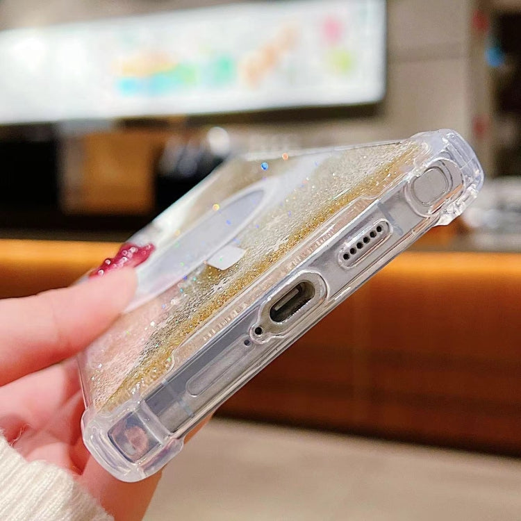 For Samsung Galaxy S23 5G Explosive Flash Gradient MagSafe TPU Phone Case(Colour)