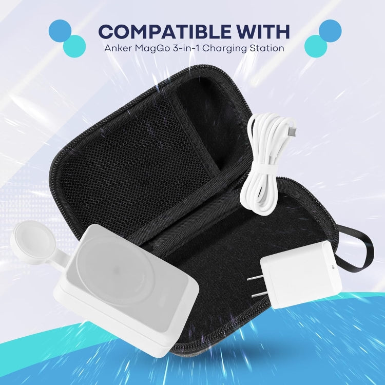 For Anker MagGo Magnetic 3-in-1 Wireless Charger Storage Bag
