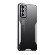 For Samsung Galaxy A55 5G Blade Series TPU Hybrid Metal Phone Case(Silver) - Galaxy Phone Cases by PMC TechLife | Online Shopping South Africa | PMC TechLife